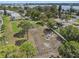 Aerial view of a large lot with mature trees, close to the water at 5174 Beach Se Dr # B, St Petersburg, FL 33705