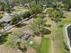 Aerial view of a large lot with mature trees, potential for new construction at 5174 Beach Se Dr # B, St Petersburg, FL 33705