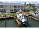 Luxury condo featuring private boat dock for easy access to water and serene views; a boater's paradise at 5174 Beach Se Dr # B, St Petersburg, FL 33705