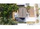 Aerial view of the house highlighting the roof and lot at 551 84Th N Ave, St Petersburg, FL 33702