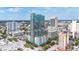 Stunning high-rise condominium building showcasing modern architecture and city skyline views at 777 N Ashley Dr # 402, Tampa, FL 33602