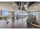 Fitness center with cardio machines and panoramic city views at 777 N Ashley Dr # 402, Tampa, FL 33602