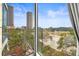 Scenic view overlooking the city park from the residence's window at 777 N Ashley Dr # 402, Tampa, FL 33602
