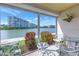 Relax on your patio overlooking the water! at 7930 Sun Island S Dr # 104, South Pasadena, FL 33707