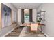 Stylish home office featuring a desk, chair, and decor, and walls painted in a neutral color at 10537 Longmeadow Ave, Parrish, FL 34219
