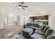 Open layout from living room to kitchen offers spaciousness and easy access at 11165 Little Gull Rd, Weeki Wachee, FL 34614