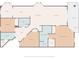 Detailed floor plan showcasing the layout, including the primary bedroom, kitchen, and living areas at 12033 Gandy N Blvd # 131, St Petersburg, FL 33702
