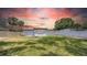 View of the home's backyard featuring a new fence and lush green grass at 1416 Murray Ave, Clearwater, FL 33755
