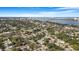 Breathtaking aerial shot capturing the city skyline and expansive bay views at 1625 Fulton Ave, Clearwater, FL 33755