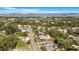 An aerial view of a neighborhood near a body of water at 1625 Fulton Ave, Clearwater, FL 33755