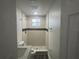 Contemporary bathroom showcasing a tiled shower, modern vanity, and sleek fixtures at 1625 Fulton Ave, Clearwater, FL 33755