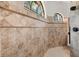 Beautiful shower room with glass door at 17347 Linda Vista Cir, Lutz, FL 33548