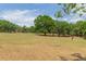 Spacious pasture with mature trees provides serene grazing for livestock in this country setting at 34211 Blanton Rd, Dade City, FL 33523