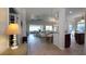 Open living space with great flow, connecting living room, dining area, and kitchen at 443 Noble Faire Dr, Sun City Center, FL 33573