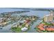 Beautiful waterfront property with a private pool and boat dock in a picturesque coastal neighborhood at 4935 58Th S Ave, St Petersburg, FL 33715