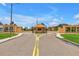 View of the community entrance featuring beautiful architecture and landscaping at 4935 58Th S Ave, St Petersburg, FL 33715
