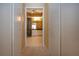 Elegant bathroom featuring a luxurious shower and vanity with neutral tile floors and tasteful finishes at 542 Princeton Greens Ct # 21, Sun City Center, FL 33573