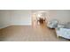 Spacious living room and dining room with light wood floors at 5925 Shore S Blvd # 611, Gulfport, FL 33707