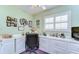 Office with built-in desk and drawers at 6612 N Orleans Ave, Tampa, FL 33604