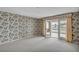 Bedroom with waterfront view and wallpaper at 892 Harbor Is, Clearwater Beach, FL 33767