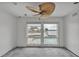 Bedroom with large windows overlooking the inter coastal waterway and private pool area at 892 Harbor Is, Clearwater Beach, FL 33767