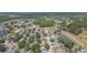 Aerial view of a residential area close to ponds and grassy areas at 9112 Calle Alta, New Port Richey, FL 34655
