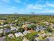 Scenic aerial view highlighting the neighborhood location near Clearwater and Honeymoon Island at 1118 Captains Way, Tarpon Springs, FL 34689
