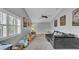 Spacious bonus room with a neutral color palette, perfect for relaxing and entertainment at 15507 Avocetview Ct, Lithia, FL 33547