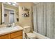 Bathroom with a bath tub, shower, and plenty of counter space at 16905 Hawkridge Rd, Lithia, FL 33547