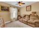 Cozy living room with comfortable seating, perfect for relaxation and gatherings at 16905 Hawkridge Rd, Lithia, FL 33547