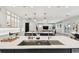 Open kitchen with dual islands offering generous counter space and a view into the living areas at 2402 W Parkland Blvd, Tampa, FL 33609