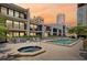 Stunning condo complex with a community pool and spa at 301 2Nd N St # 13, St Petersburg, FL 33701