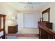 Bedroom featuring a closet, neutral walls, and a furniture set at 3139 Corona Dr, Holiday, FL 34690