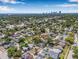 Overhead view of a residential neighborhood, showcasing the home's location and surroundings at 3300 Jackson N St, St Petersburg, FL 33704