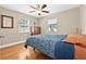 Comfortable bedroom with hardwood floors and natural light at 3300 Jackson N St, St Petersburg, FL 33704