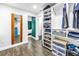 Spacious closet offers lots of storage space and convenient access to an adjacent bedroom at 3629 Lake Breeze Dr, Land O Lakes, FL 34639
