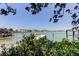 Scenic view of dock with waterfront view at 412 20Th Ave, Indian Rocks Beach, FL 33785