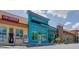 The kitchen in the Anecdote Brewing Company welcomes you with vibrant turquoise decor and ample windows at 412 20Th Ave, Indian Rocks Beach, FL 33785