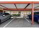Assigned covered parking close to the front door at 601 N Hercules Ave # 1602, Clearwater, FL 33765