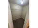 Walk-in closet with neutral carpeting and a wire shelf for organized storage at 608 Lemonwood Dr, Oldsmar, FL 34677