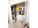 Organized closet space with ample storage for clothes and toys, perfect for a  at 612 Bryan Terrace Dr, Brandon, FL 33511