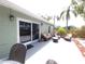 Outdoor patio featuring comfortable seating and access to the home's interior at 612 Bryan Terrace Dr, Brandon, FL 33511