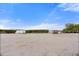 Sandy beach area with benches and views of the bay at 6511 Georgia Ave, Bradenton, FL 34207