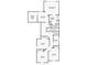 Second floor layout featuring bedrooms, bathrooms and walk-in closets at 7704 Tuscany Woods Dr, Tampa, FL 33647