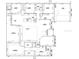 Detailed floor plan showcasing bedrooms, bathrooms, kitchen, dining room, laundry, garage, and lanai at 13539 Carryback Dr, Dade City, FL 33525