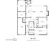 Detailed floor plan showcasing the layout, dimensions, and spatial relationships of the home's interior at 263 87Th N Ave, St Petersburg, FL 33702