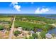 The home is nestled among lush greenery with direct access to a beautiful river at 2635 Manatee Harbor Dr, Ruskin, FL 33570