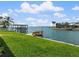 Waterfront home with a boat lift, dock and stunning views of the canal at 4333 48Th S Ave, St Petersburg, FL 33711
