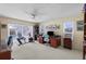 Large office with sliding doors to the pool area at 4333 48Th S Ave, St Petersburg, FL 33711