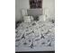 Comfortable bedroom with a plush bed, decorative Paris-themed bedding and stylish headboard at 5131 Forum Blvd, Holiday, FL 34690